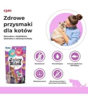 INABA Juicy Bites Shrimp and Seafood - cat treats - 3x11,3 g