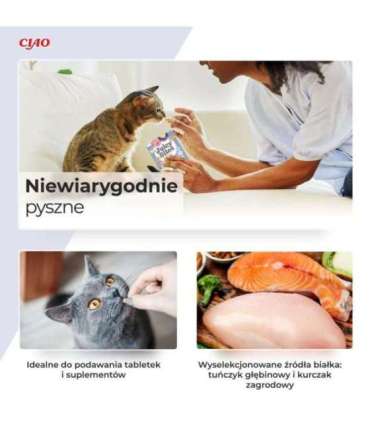 INABA Juicy Bites Shrimp and Seafood - cat treats - 3x11,3 g