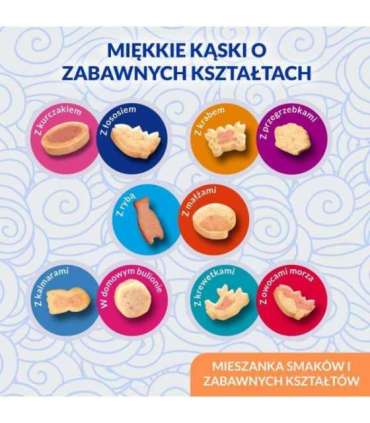 INABA Juicy Bites Crab and Scallop - cat treats - 3x11,3 g