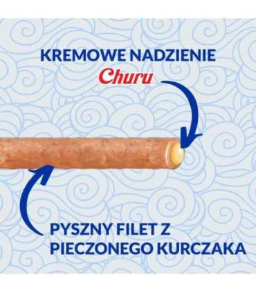 INABA Churu Rolls Chicken recipe wraps Tuna with scallop recipe - cat treats - 4x10 g