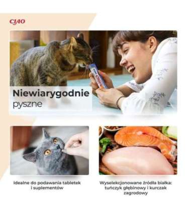 INABA Churu Variety box Tuna - cat treats - 20 x 14g