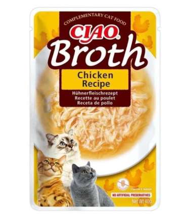 INABA Ciao Broth Chicken - cat treats - 40g