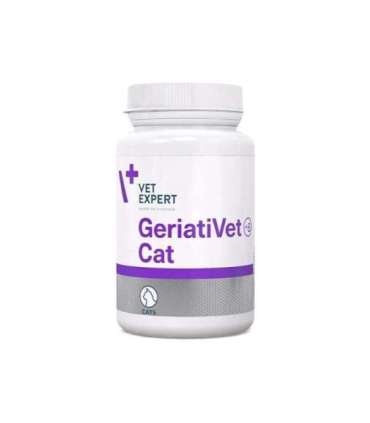 VET EXPERT GeriatiVet Cat - supporting preparation for older cats - 60 caps.