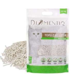 DIAMENTIQ Tofu Neutral Ultra clumping - plant-based litter - 2.5 kg