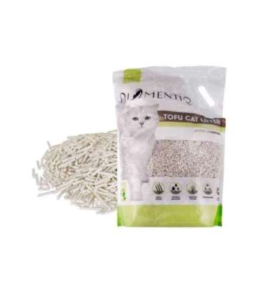 DIAMENTIQ Tofu Matcha Ultra clumping - plant-based litter - 4kg