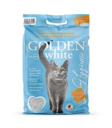 GOLDEN White Hygienic - bentonite litter - 14kg