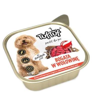 TUF TUF Alupak Beef Pate - wet dog food - 300g