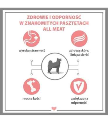 PUPIL PREMIUM Gold Kaczka karma mokra dla psa 800g