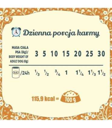 FOLK Traditional polish rabbit feast - wet dog food - 800g