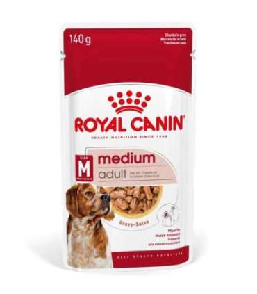 ROYAL CANIN SHN Medium Adult in sauce - wet food for adult dogs - 10x140g