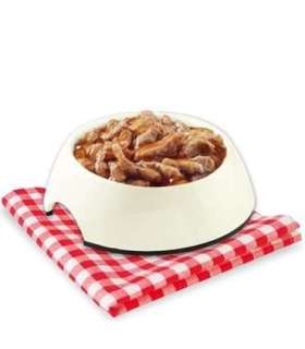 STUZZY Sfilaccetti with white fish meat - wet dog food - 100g