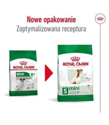 Royal Canin Mini Adult 8+ 8 kg Senior Poultry, Rice, Vegetable