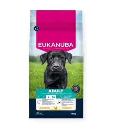 EUKANUBA Adult L XL Rich in chicken - dry dog food - 15kg