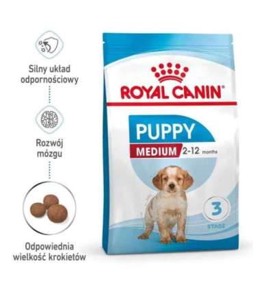 Royal Canin Medium Puppy 15 kg Vegetable