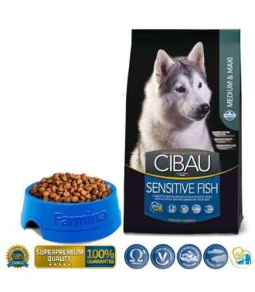 Farmina Cibau Sensitive Fish Medium/Maxi 12 + 2kg