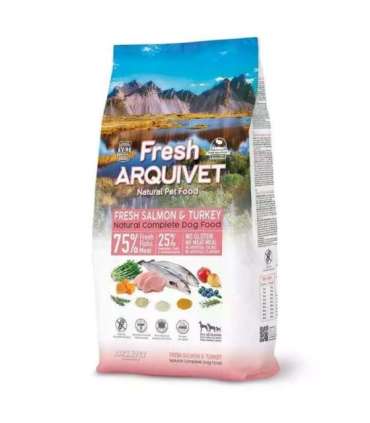 ARQUIVET Fresh Salmon with turkey - semi-moist dog food - 2,5 kg