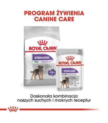Royal Canin CCN MINI STERILISED - dry food for adult dogs - 8kg