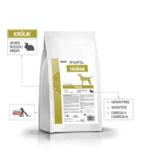 PUPIL Premium mono bogata w królika All Breads 8 kg