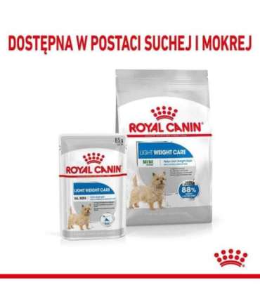 Royal Canin CCN MINI LIGHT WEIGHT CARE - dry food for adult dogs - 3kg