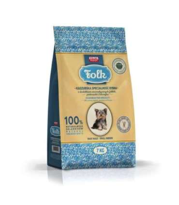 FOLK Small breeds Kashubian-style fish specialty with apples, parsley and lovage - dry dog food - 7kg