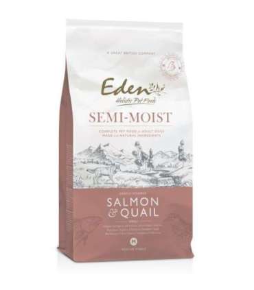 EDEN Semi-Moist Salmon & Quail - semi-moist dog food - 10kg