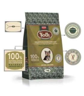 FOLK Small breeds Traditional Greater Poland duck with rabbit, apples and marjoram - dry dog food - 7kg