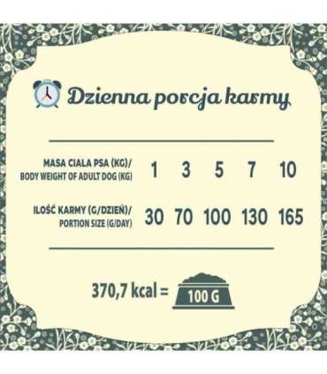 FOLK Small breeds Traditional Greater Poland duck with rabbit, apples and marjoram - dry dog food - 7kg