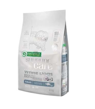 NATURE'S PROTECTION Superior care White Fish Small and mini - dry dog food - 4kg