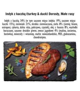 PAKA ZWIERZAKA Turkey with duck S - dry dog food - 1,5kg