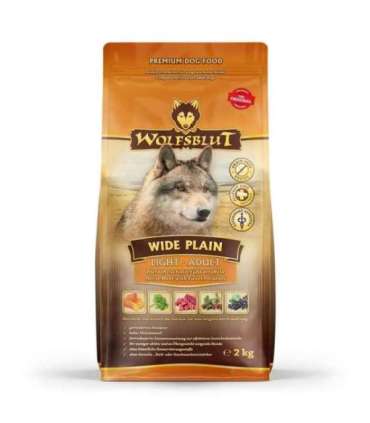 WOLFSBLUT Wide Plain Light Horse with sweet potatoes - dry dog food - 2kg