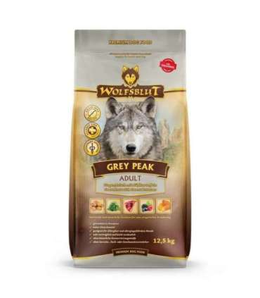 WOLFSBLUT Grey Peak Goat with sweet potatoes - dry dog food - 12,5kg