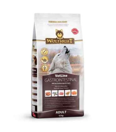 WOLFSBLUT VetLine Gastrointestinal Duck - dry dog food - 12kg