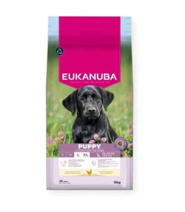 EUKANUBA Puppy L XL Rich in chicken - dry dog food - 15kg