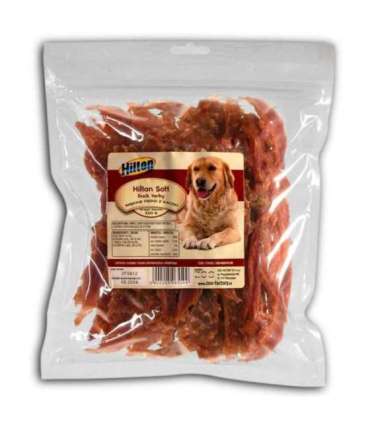 HILTON Soft duck yerky - dog treat - 500g