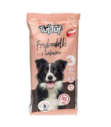 TUF TUF Meaty sticks with beef - dog treat - 70g