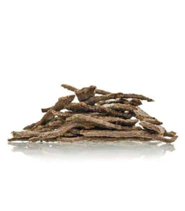 PETITTO Monoprotein meat strips Mutton with rice - dog treat - 400g