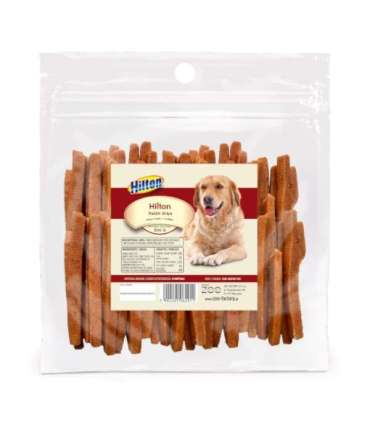 HILTON Rabbit strips - dog treat - 500g