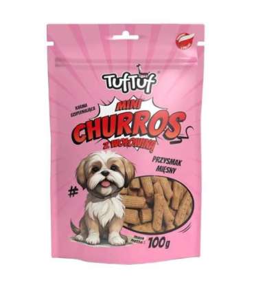 TUF TUF Mini Churros with beef - dog treat - 100g