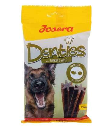JOSERA Denties Turkey with apple - Dog treat - 180g