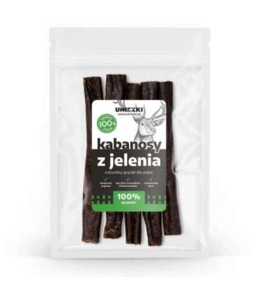 UNISZKI Kabanosy z jelenia 100g