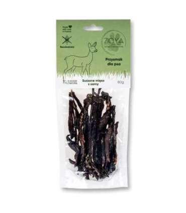 ZOYA Dried deer meat - dog treat - 80g