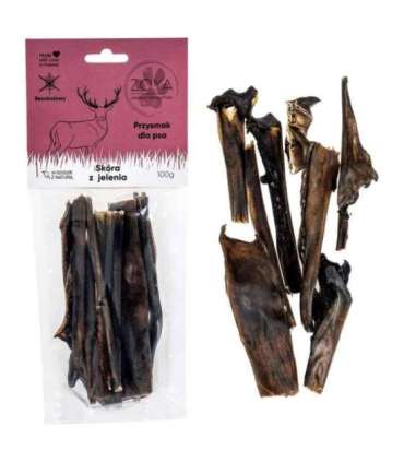 ZOYA Deer skin - dog treat - 100g