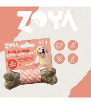 ZOYA Chewing bone Puppy Beef - dog treat - 55g