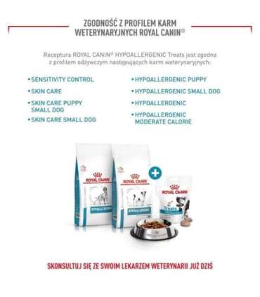 ROYAL CANIN Dog Hypoallergenic Treats - dog treat - 230g