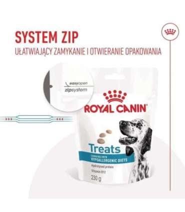 ROYAL CANIN Dog Hypoallergenic Treats - dog treat - 230g