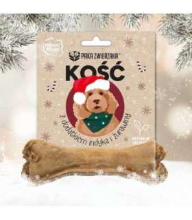 PAKA ZWIERZAKA Bone with turkey and cranberries 12cm - dog treat - 55g