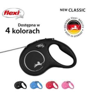 Flexi New CLASSIC 8 m Black Dog Retractable lead