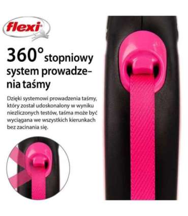 Flexi New Neon S 5 m Dog Retractable lead