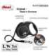 Flexi Black Design L 5 m Dog Retractable lead