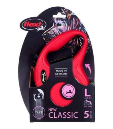 Flexi New Classic Dog Retractable lead 5 m